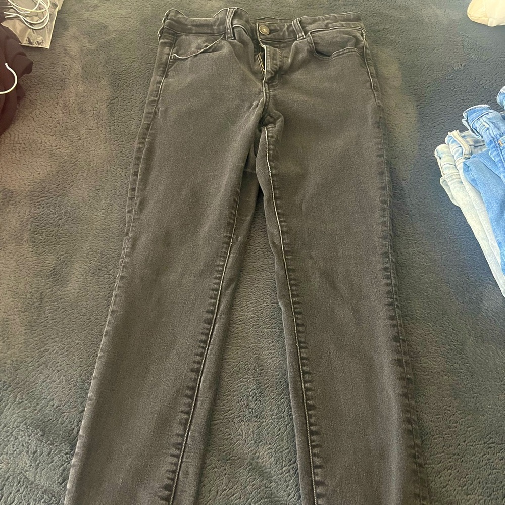 Black American eagle jeans